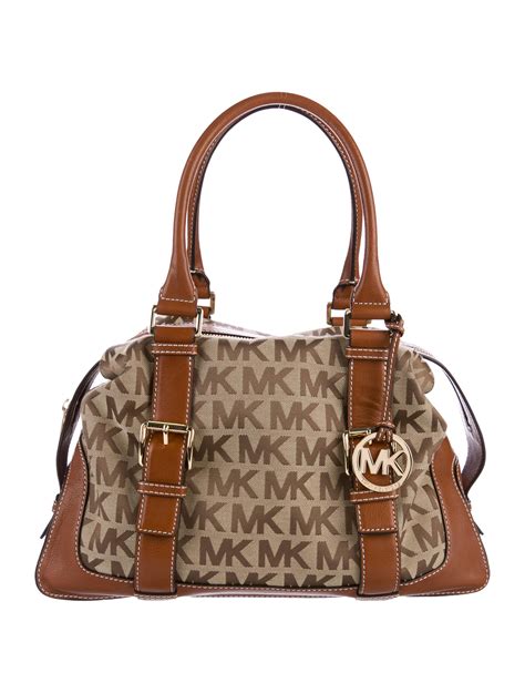 michael kors purses canvas